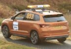 Spectator Safety Car on the Mull Rally in 2024.